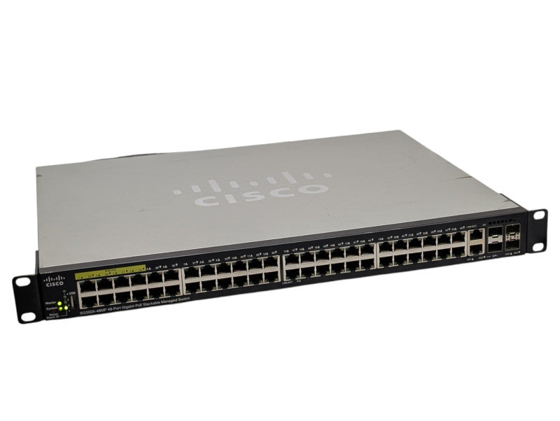 Cisco SG350X-48MP 48-Port Gigabit PoE Stackable Web Managed Switch  -