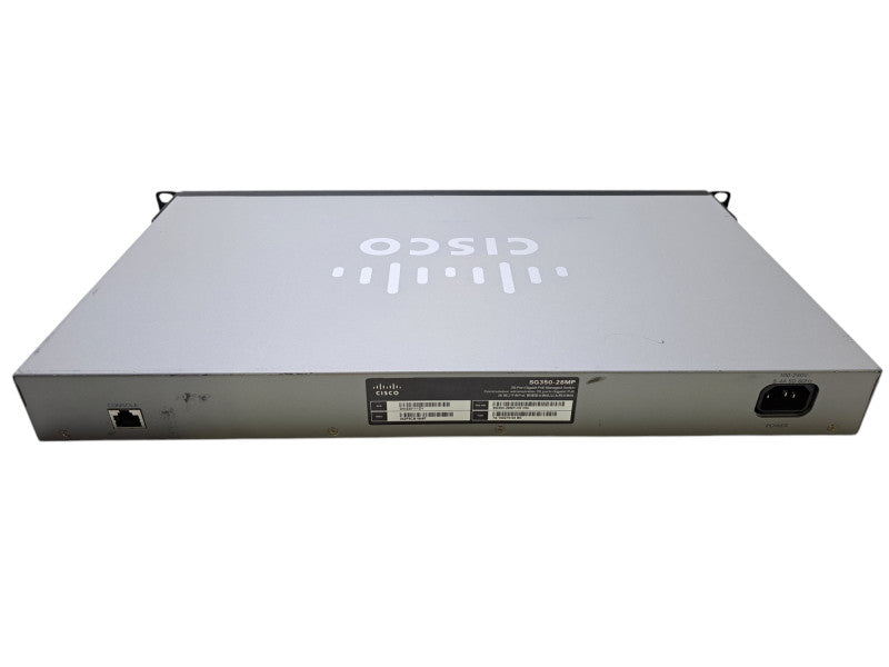 Cisco SG350-28MP-K9 V04 | 28-Port Gigabit PoE Managed Switch | 4x SFP Q