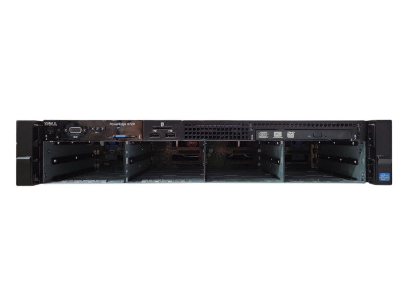DELL PE R720 2U 8x3.5", 2x Xeon E5-2665 0 2.40GHz, 32GB RAM, H710P mini