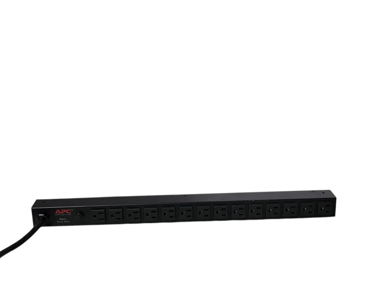 APC AP9551 Basic Power Rack PDU Strip 120 Vac 16 Amp 50/60Hz Q_