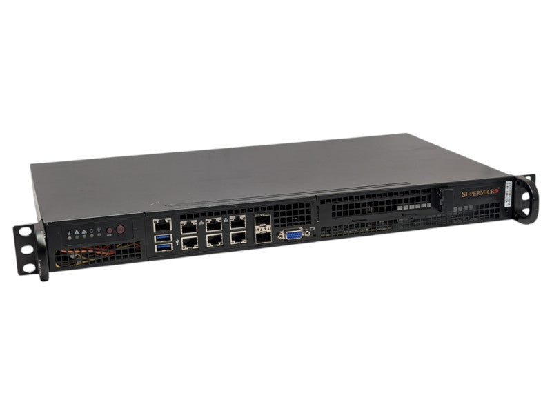 Supermicro 505-2 Small Server X10SDV-TP8F Intel Xeon D-1518 32GB RAM  -