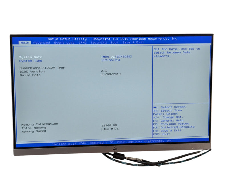Supermicro 505-2 Small Server X10SDV-TP8F Intel Xeon D-1518 32GB RAM  -