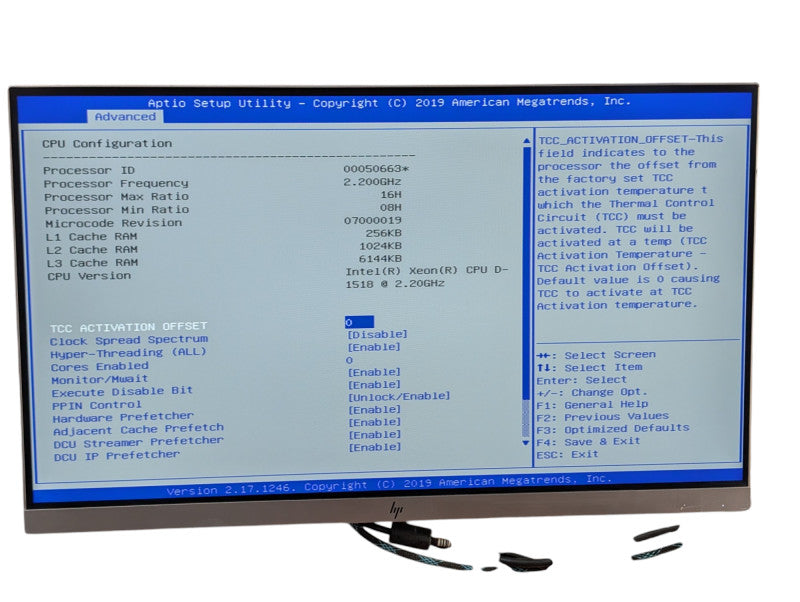 Supermicro 505-2 Small Server X10SDV-TP8F Intel Xeon D-1518 32GB RAM  -