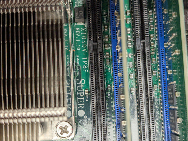 Supermicro 505-2 Small Server X10SDV-TP8F Intel Xeon D-1518 32GB RAM  -