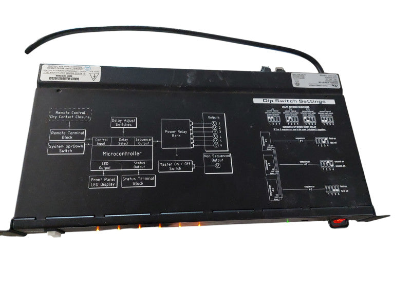 Middle Atlantic Model: PDS-615R 6-Step Sequencer Power Distribution Unit =