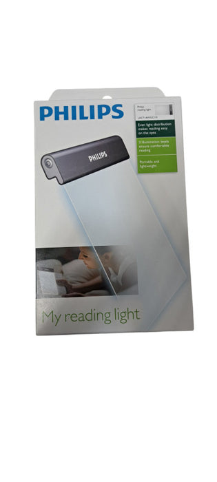 Philips Rechargeable Portable LED Reading Book Light - LAC7IAWGC/10 Q