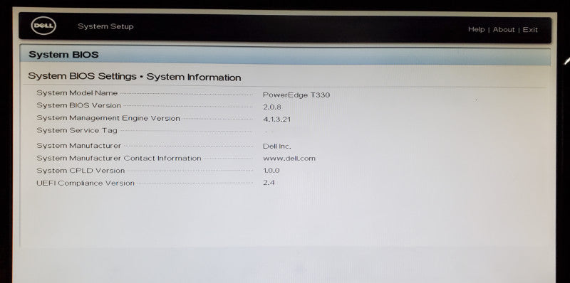 Dell PowerEdge T330 - Xeon E3-1220 v5 16GB DDR4 No HDD PERC H330 2x495W PSU %