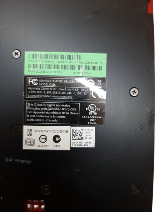 AMD FirePro V7900 2GB GDDR5 Graphics Card, 4x DP ports