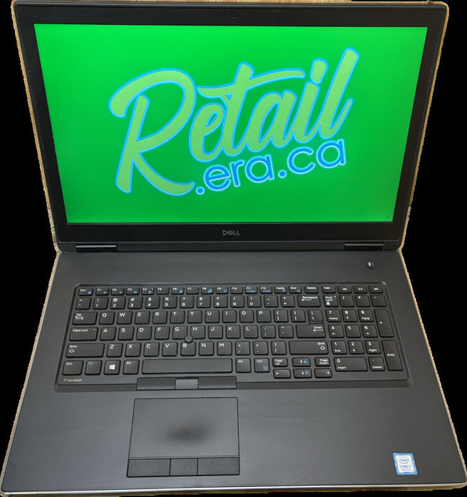 Dell Precision 7730 4K LCD i7-8750H QUADRO P5200 16GB GPU 32GB 256SSD READ  Lap200