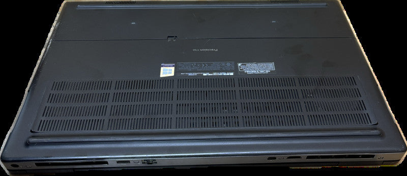Dell Precision 7730 4K LCD i7-8750H QUADRO P5200 16GB GPU 32GB 256SSD READ  Lap200