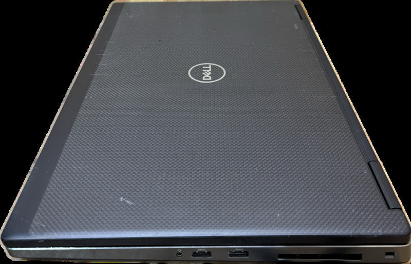 Dell Precision 7730 4K LCD i7-8750H QUADRO P5200 16GB GPU 32GB 256SSD READ  Lap200