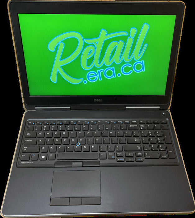 Dell Precision 7520 i7-7920HQ@3.1GHz QUADRO M1200 4GB GPU 32GB 256GB SSD READ  Lap200