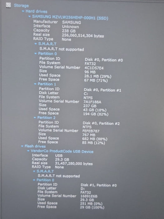 Lenovo ThinkPad E15 20RD005HUS Intel Core i5-10210U @1.60GHz 16GB 256NVMe  - Lap200