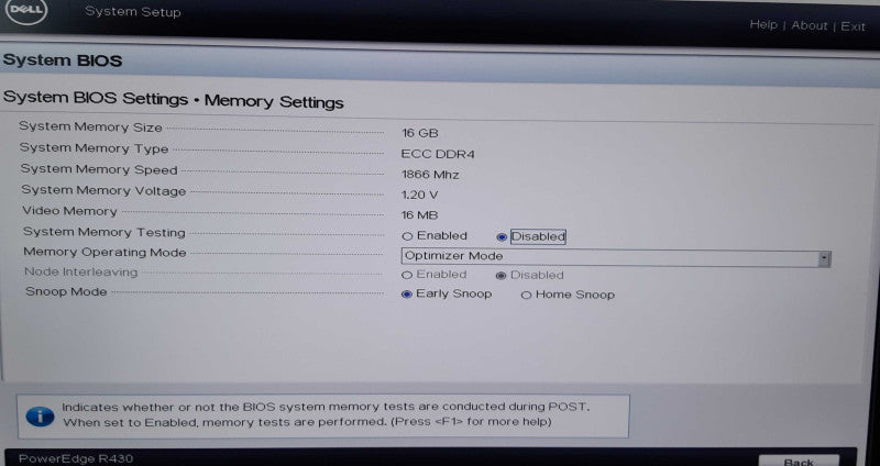 PowerEdge R430, Xeon E5-2623 v3 @3GHz , 16GB ECC DDR4, 2x PSU, H330m, No HDD