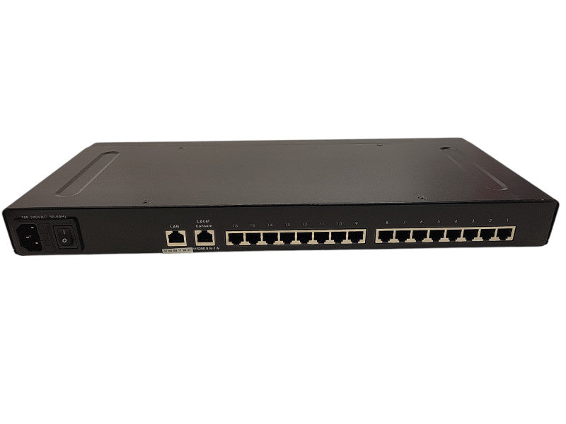 Belkin OmniView 16 Port IP Serial Port Console Server F1DP116S $