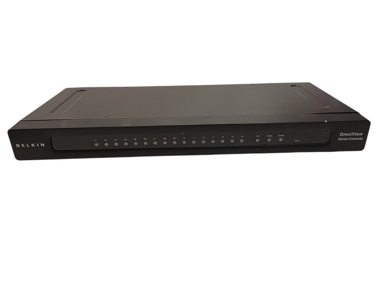 Belkin OmniView 16 Port IP Serial Port Console Server F1DP116S $