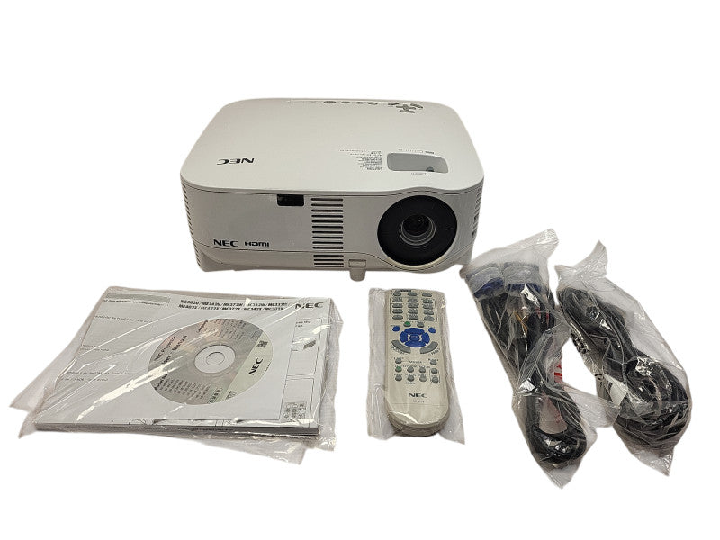 NEC VT800 3LCD Projector HD 1080p HDMI Simulator Golf Race Flight w/Accessori $