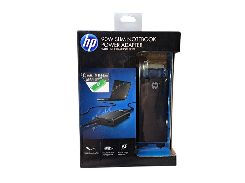 (New) HP 90W Slim Notebook Power Adapter