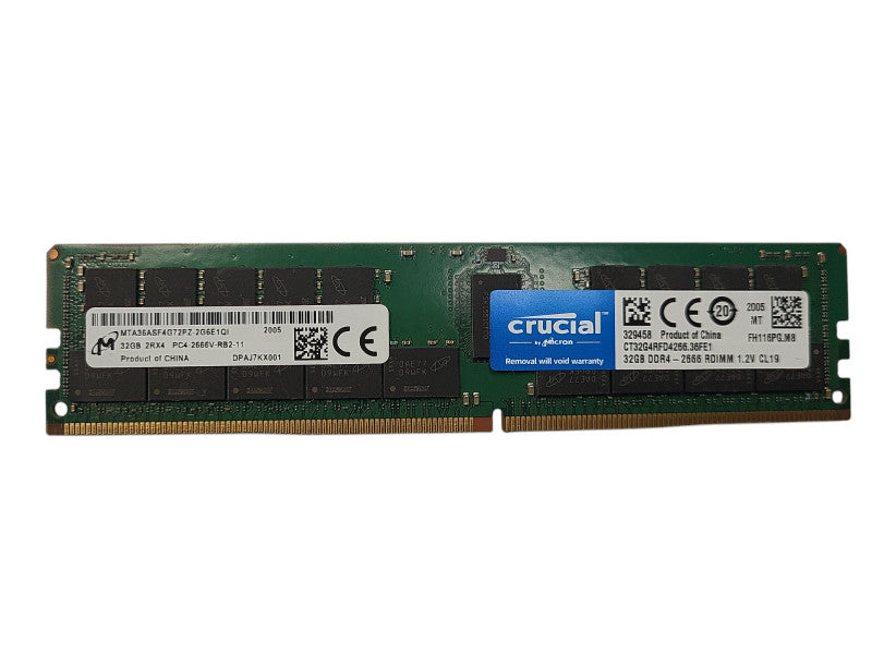 Micron 32GB 2Rx4 PC4-2666V-RB2 | DDR4 Server Memory Q$