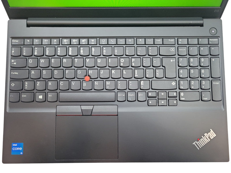 Lenovo ThinkPad E15 Gen 2 Intel i5-1135G7 16GB RAM256 NVMe Bilingual keyboard - Lap200