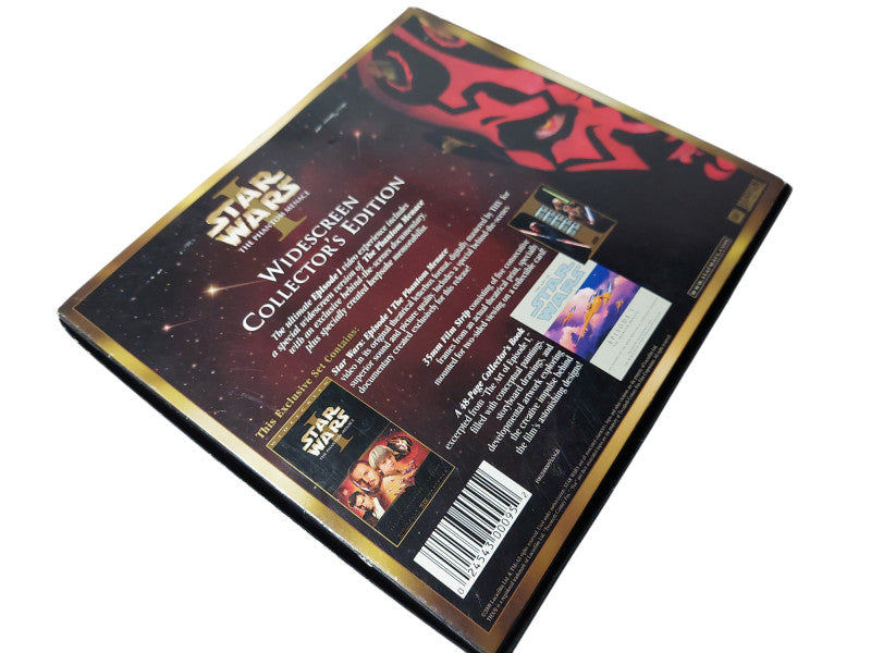 Star Wars 1 The Phantom Menace VHS Widescreen Video Collectors Edition =
