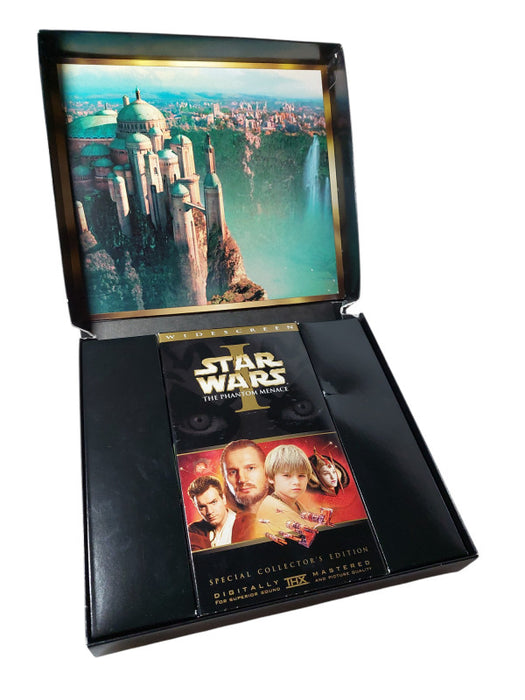 Star Wars 1 The Phantom Menace VHS Widescreen Video Collectors Edition =