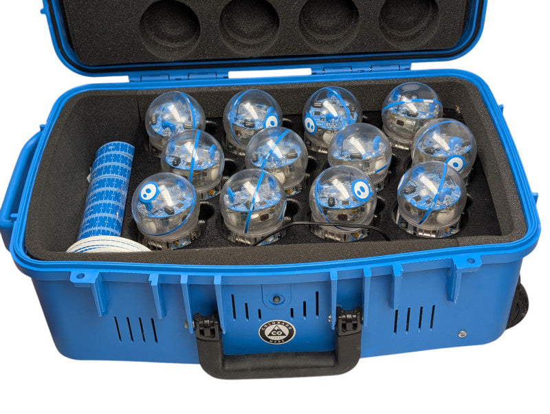 Sphero SPRK+ App-Enabled Robot Ball Pack 12x Robots with wireless chargers -