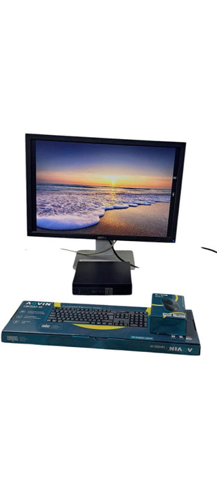 Full Wireless PC Set: i5-8500T CPU|16GB RAM|240GB SSD|Monitor|Mouse & Keyboar