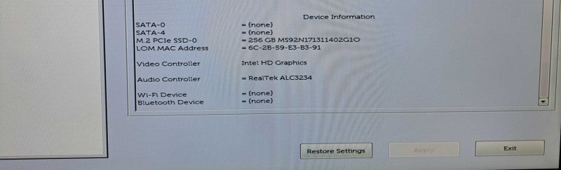 Dell OptiPlex 7060 Micro | i7-8700T @2.40GHz 6C, 16GB DDR4, 256GB NVMe