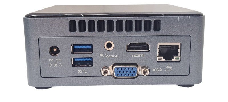 Intel NUC6CAYH Mini PC | Celeron J3455 CPU| 8GB RAM, No HDD/OS W/ Adapter Q