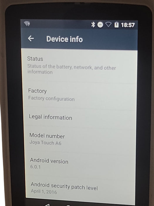 Datalogic JOYA TOUCH Android Barcode Reader Mobile Computer _