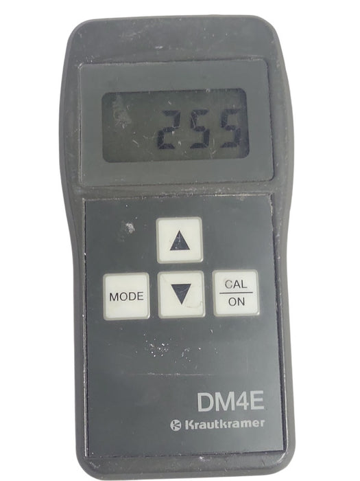 Krautkramer DM4E Ultrasonic thickness meter only, READ _