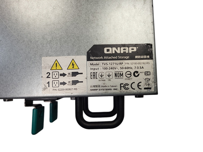 Qnap TVS-1271U-RP 12 Bay NAS w/ 2x 3TB $