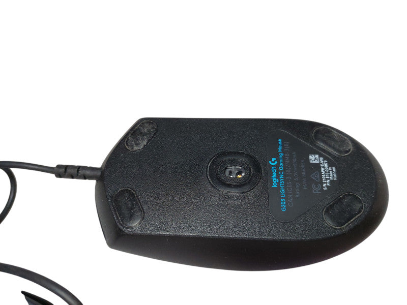 Logitech G203 Lightsync RGB Black Gaming Mouse Model: MU0054 =