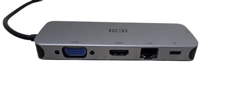 ICZI 11-in-1 USB-C Laptop/PC Hub W/ USB-C Connector  Q