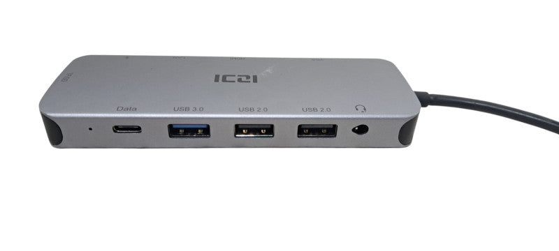 ICZI 11-in-1 USB-C Laptop/PC Hub W/ USB-C Connector  Q
