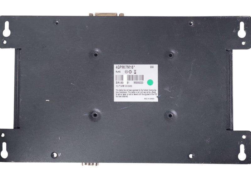 Matrox 4Sight GPM 4GPMI7M16 industrial PC, No SSD, No OS, READ _