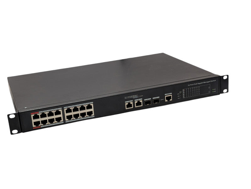 DAHUA POE4218-16GT-240 16-Port PoE Switch Gigabit Managed Switch  -