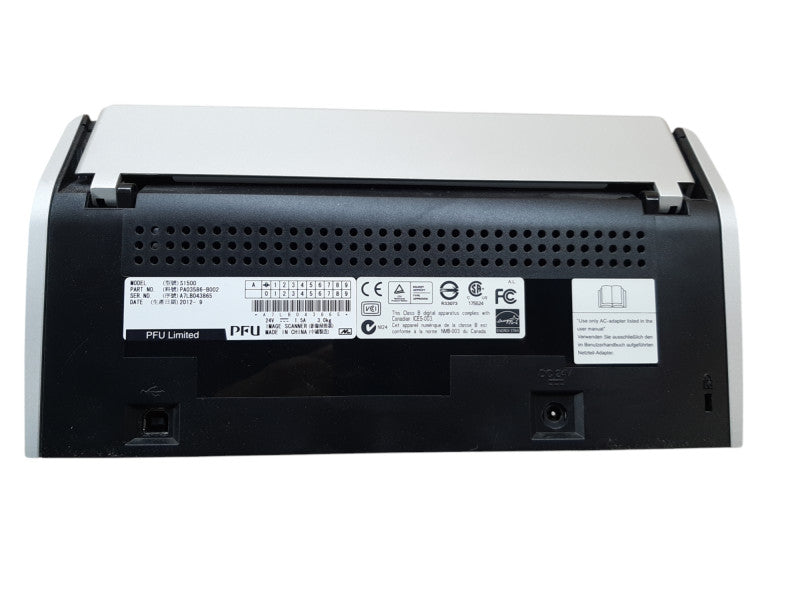 Fujitsu ScanSnap S1500 Color Duplex Document Scanner w/ Power Adapter and Box