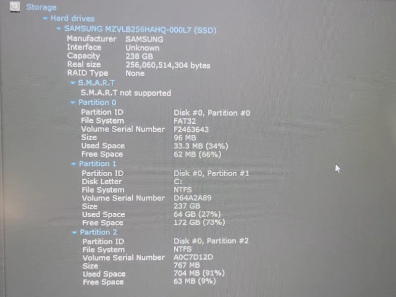 Lenovo ThinkPad E15 20TD003KCA Gen 2 Intel i5-1135G7 16GB RAM256 NVMe READ - Lap200