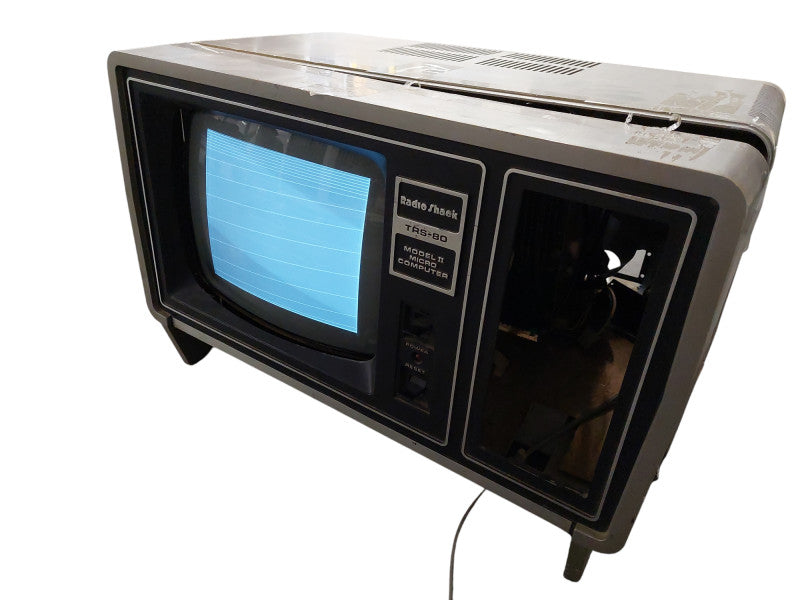 Vintage Radio Shack TRS-80 Model:2 Micro Computer Part&Pieces Screen Works =