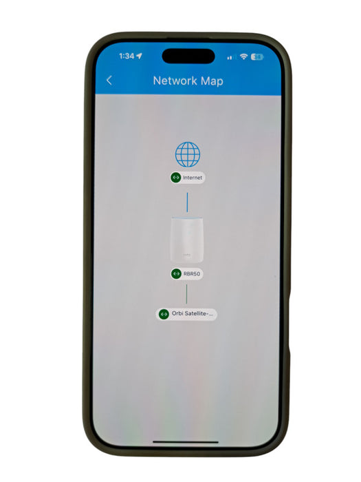 NETGEAR Orbi AC3000 | Tri-Band Whole Home Wi-Fi Mesh System (RBK50)