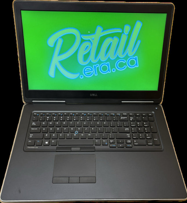 Dell Precision 7720 i7-7700HQ@2.8Gh QUADRO M1200 4GB GPU 32GB RAM 512SSD READ Q Lap200