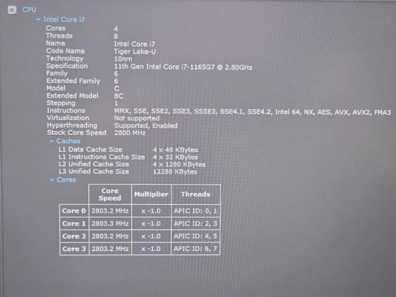 Lenovo ThinkPad 20TA0025U E14 Gen2 i7-1165G7 16GB 256GB NVMe Touchscreen READ - Lap200