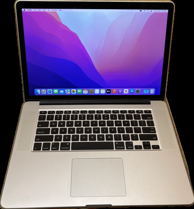 Apple MacBook Pro 15 Mid 2015 i7-4870HQ Radeon R9 M370X 16GB RAM 256SSD READ!