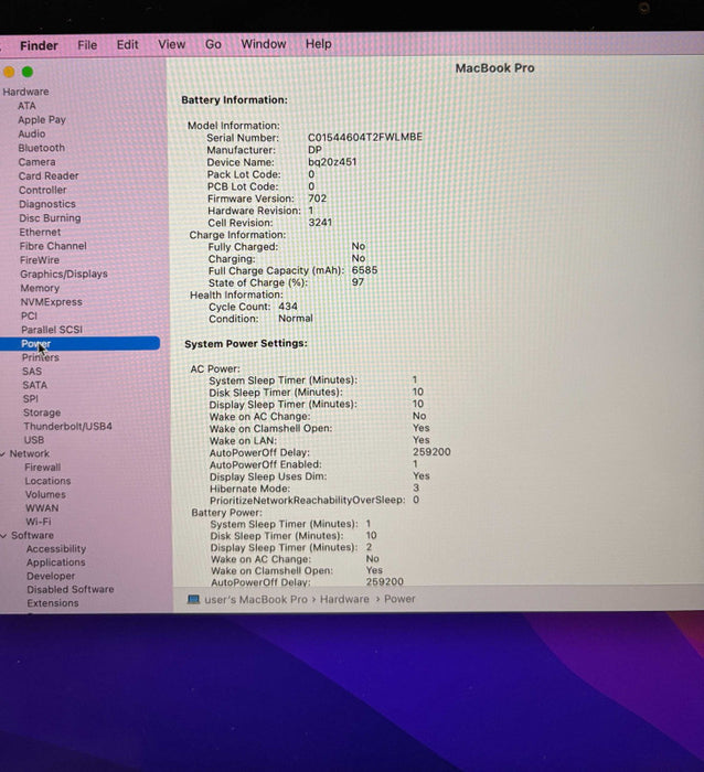 Apple MacBook Pro 15 Mid 2015 i7-4870HQ Radeon R9 M370X 16GB RAM 256SSD READ!