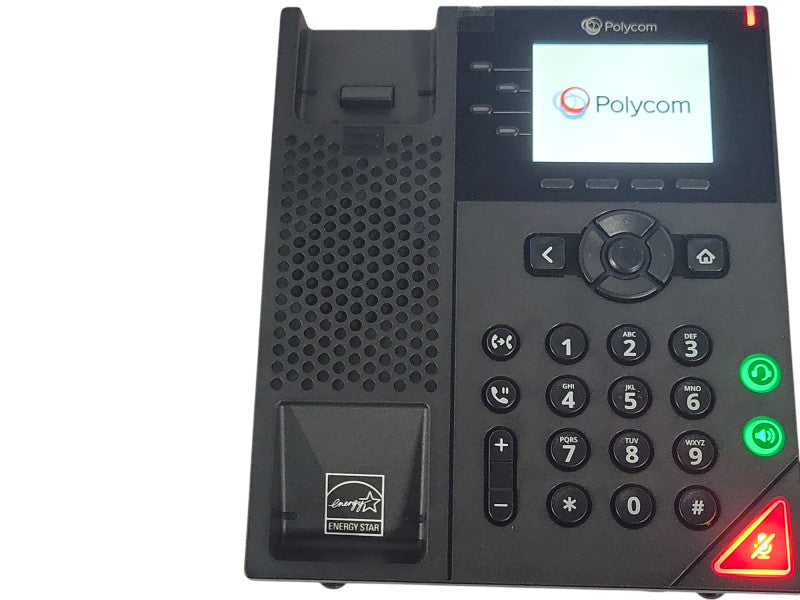 Polycom VVX 250 IP Phone (2201-48820-001) with hand set and stand _