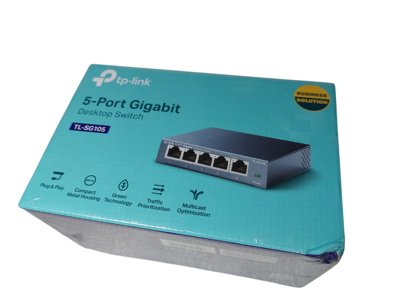 TP LInk 5-Port Gigabit Desktop Switch Model: TL-SG105 =