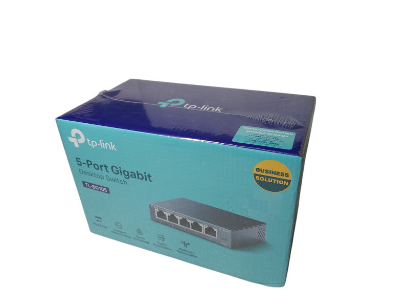 TP LInk 5-Port Gigabit Desktop Switch Model: TL-SG105 =