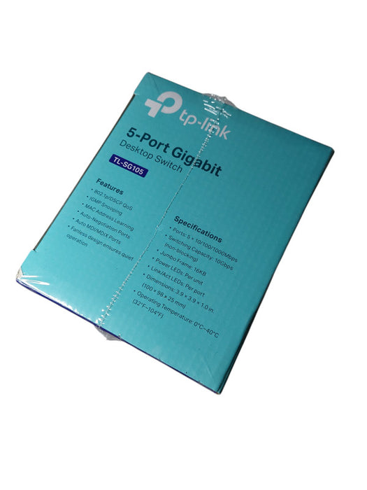TP LInk 5-Port Gigabit Desktop Switch Model: TL-SG105 =